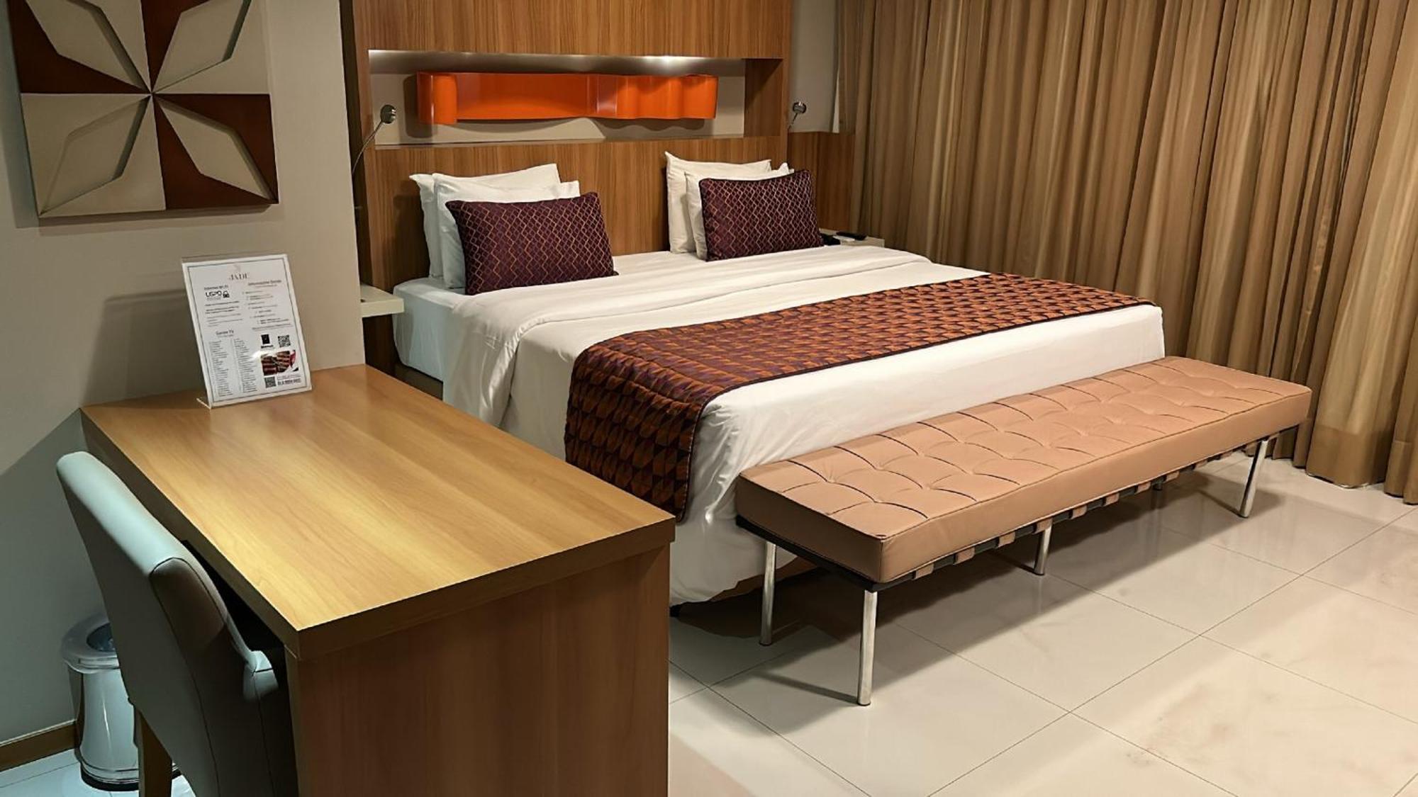 Jade Hotel Brasilia Candangolandia Екстер'єр фото A bedroom at the hotel