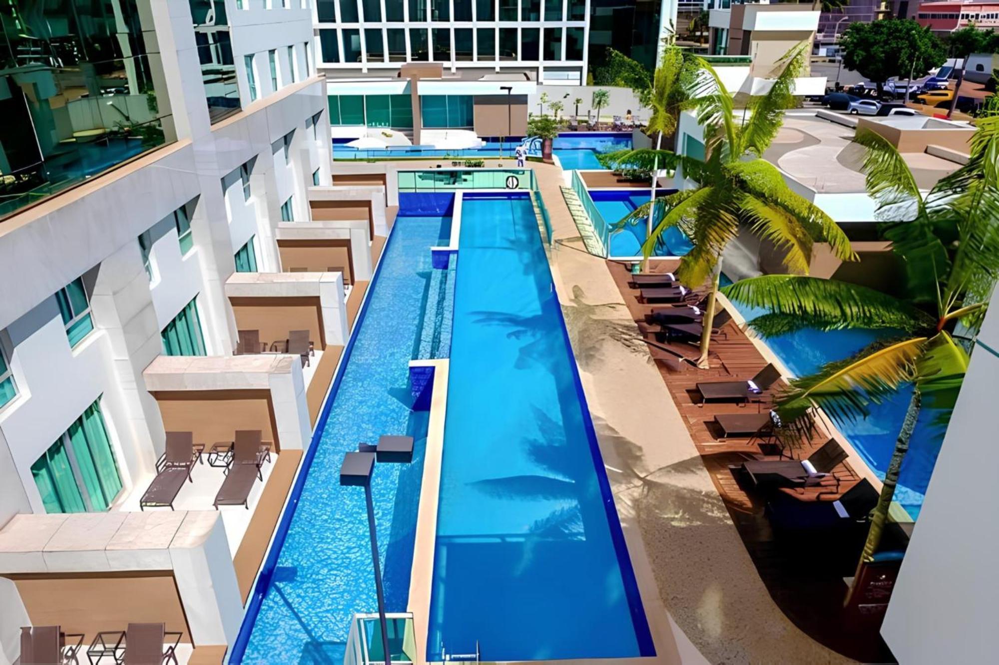 Jade Hotel Brasilia Candangolandia Екстер'єр фото The swimming pool at the hotel
